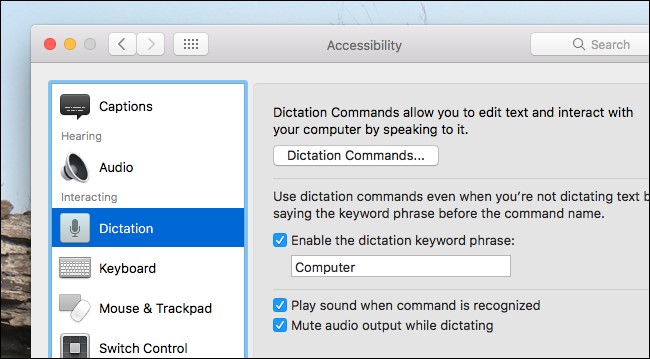 enable dictation for excel mac